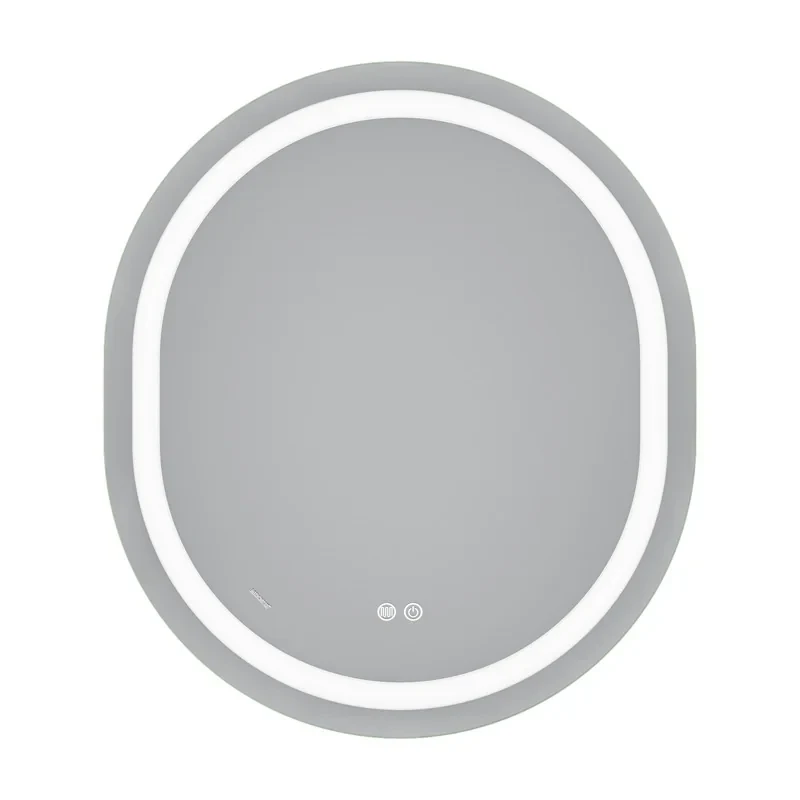 Дзеркало Mixxus Premium ELLIPSE MV05-80x70-REVERSE (LED Touch, Anti-fog, димер (3-6,5kK)) (MP6643)