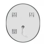 Дзеркало Mixxus Premium ELLIPSE MV05-80x70-REVERSE (LED Touch, Anti-fog, димер (3-6,5kK)) (MP6643)