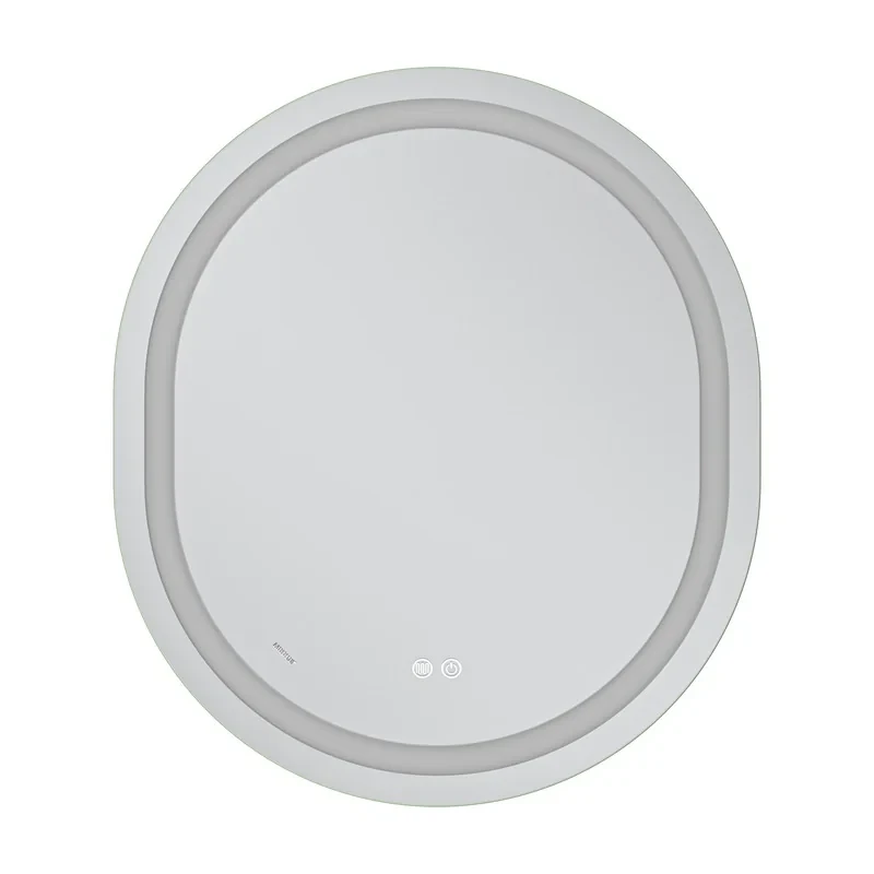 Дзеркало Mixxus Premium ELLIPSE MV05-80x70-REVERSE (LED Touch, Anti-fog, димер (3-6,5kK)) (MP6643)