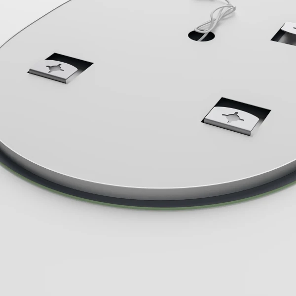 Дзеркало Mixxus Premium ELLIPSE MV05-90x70-REVERSE (LED Touch, Anti-fog, димер (3-6,5kK)) (MP6644)