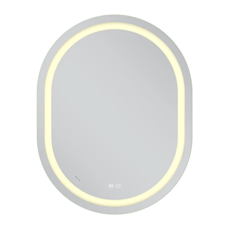 Дзеркало Mixxus Premium ELLIPSE MV05-90x70-REVERSE (LED Touch, Anti-fog, димер (3-6,5kK)) (MP6644)