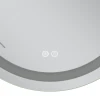 Дзеркало Mixxus Premium ELLIPSE MV05-90x70-REVERSE (LED Touch, Anti-fog, димер (3-6,5kK)) (MP6644)