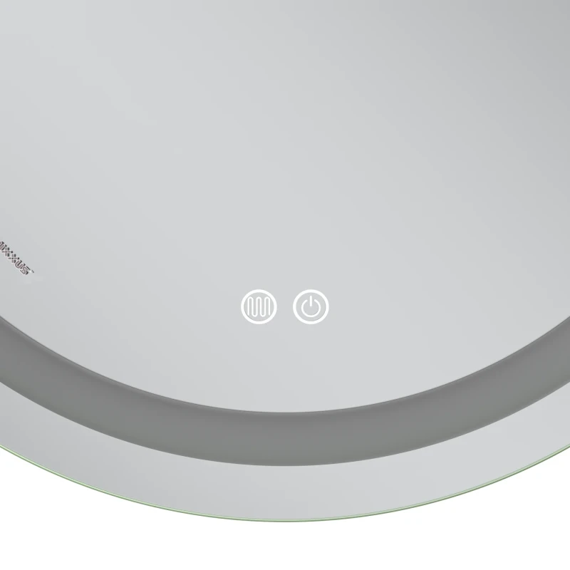 Дзеркало Mixxus Premium ELLIPSE MV05-90x70-REVERSE (LED Touch, Anti-fog, димер (3-6,5kK)) (MP6644)