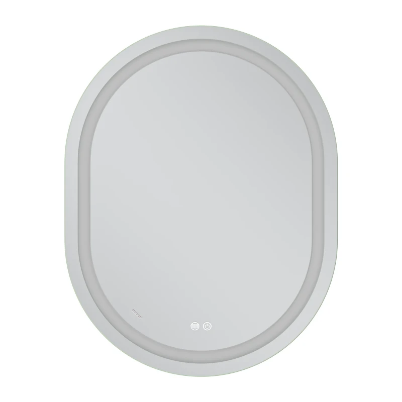 Дзеркало Mixxus Premium ELLIPSE MV05-90x70-REVERSE (LED Touch, Anti-fog, димер (3-6,5kK)) (MP6644)