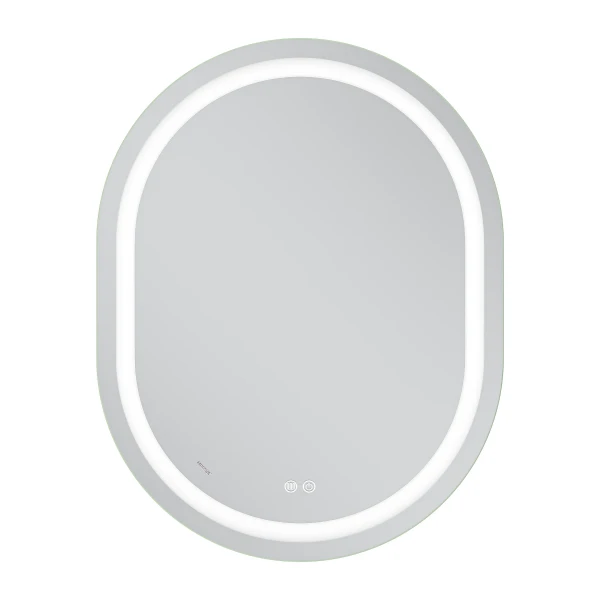 Дзеркало Mixxus Premium ELLIPSE MV05-90x70-REVERSE (LED Touch, Anti-fog, димер (3-6,5kK)) (MP6644)