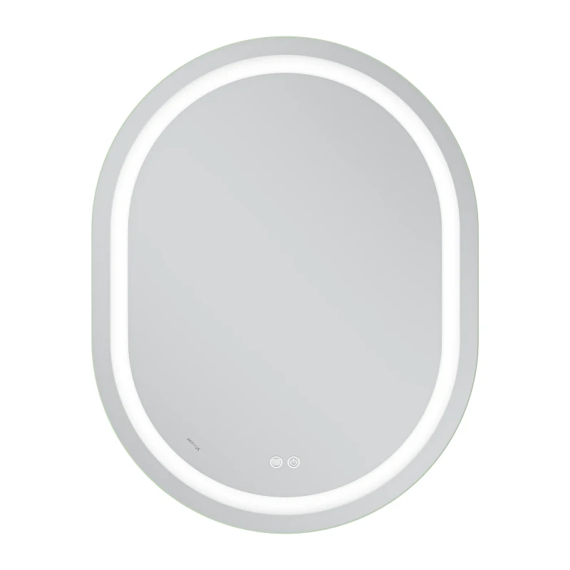 Дзеркало Mixxus Premium ELLIPSE MV05-90x70-REVERSE (LED Touch, Anti-fog, димер (3-6,5kK)) (MP6644)