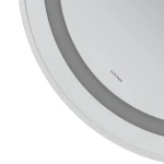 Зеркало Mixxus Premium ELLIPSE MV05-80x70-Reverse WHITE с Led Touch, Anti-fog, димером (3-6,5kK) (MP6645)