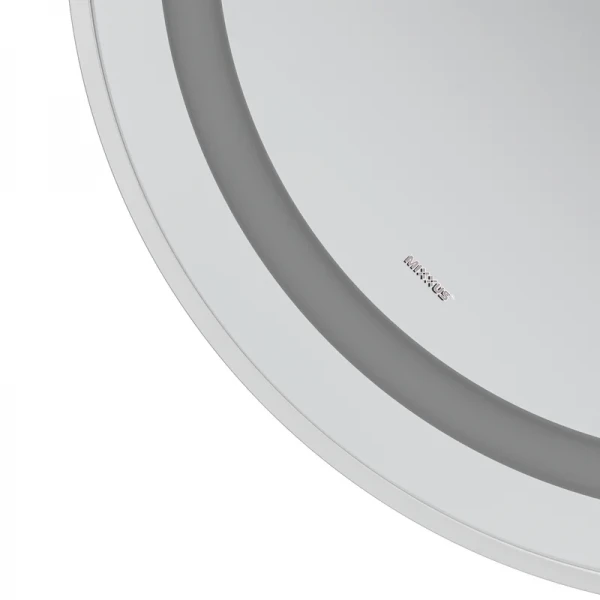 Зеркало Mixxus Premium ELLIPSE MV05-80x70-Reverse WHITE с Led Touch, Anti-fog, димером (3-6,5kK) (MP6645)