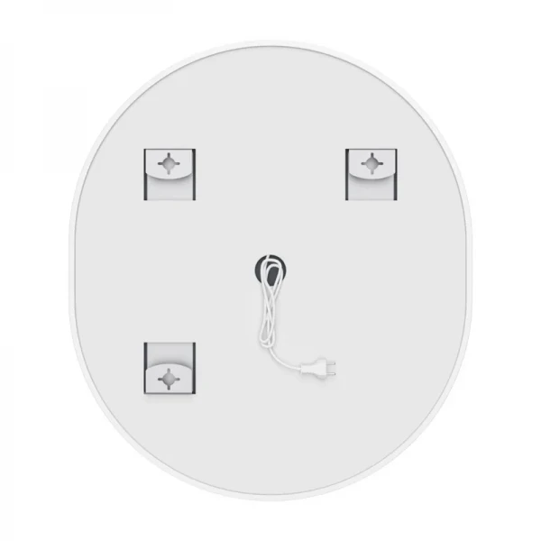 Дзеркало Mixxus Premium ELLIPSE MV05-80x70-REVERSE WHITE (LED Touch, Anti-fog, димер (3-6kK)) (MP6645)