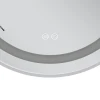Дзеркало Mixxus Premium ELLIPSE MV05-80x70-REVERSE WHITE (LED Touch, Anti-fog, димер (3-6kK)) (MP6645)
