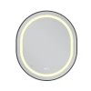 Дзеркало Mixxus Premium ELLIPSE MV05-80x70-REVERSE BLACK (LED Touch, Anti-fog, димер(3-6kK))(MP6646)