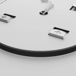 Дзеркало Mixxus Premium ELLIPSE MV05-80x70-REVERSE BLACK (LED Touch, Anti-fog, димер(3-6kK))(MP6646)