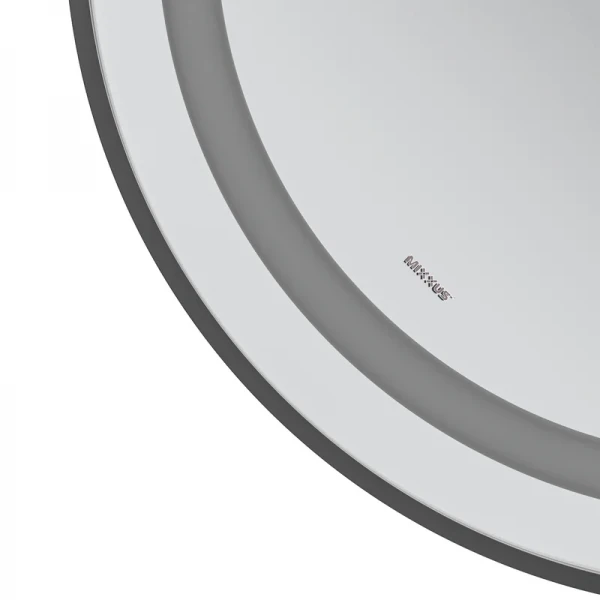 Дзеркало Mixxus Premium ELLIPSE MV05-80x70-REVERSE BLACK (LED Touch, Anti-fog, димер(3-6kK))(MP6646)