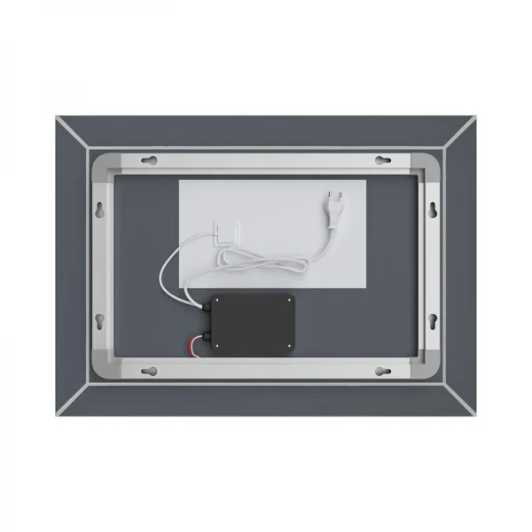 Зеркало Mixxus Premium CUBIC MR14-80x60-Reverse с Led Touch, Anti-fog, димером, регулятором яркости (MP6648)
