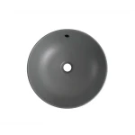 Раковина накладная Mixxus Premium TOPPER-0201 GRAY 410x410x165mm с переливом (MP6649)