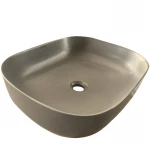 Раковина накладная Mixxus Premium DIVERSE-0115 GRAY 490x395x135mm (MP6650)