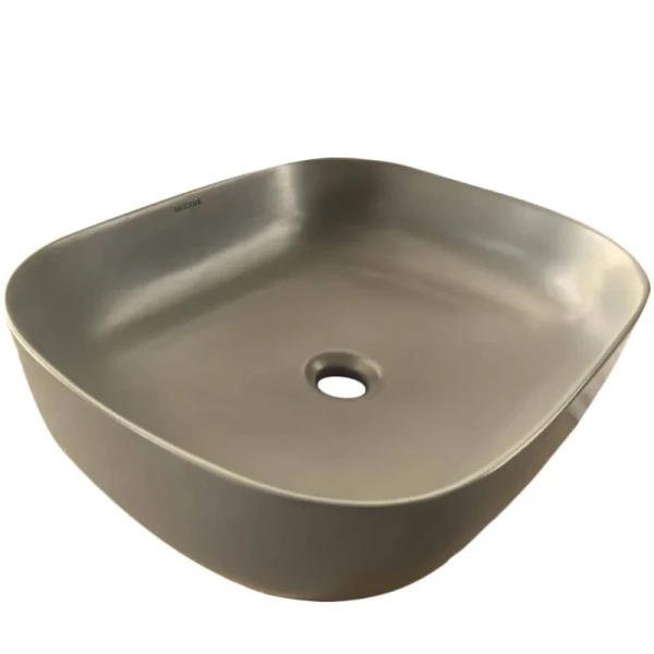 Раковина накладная Mixxus Premium DIVERSE-0115 GRAY 490x395x135mm (MP6650)