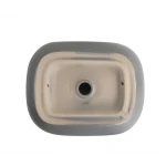 Раковина накладная Mixxus Premium DIVERSE-0115 GRAY 490x395x135mm (MP6650)