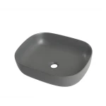 Раковина накладная Mixxus Premium DIVERSE-0115 GRAY 490x395x135mm (MP6650)