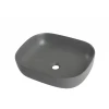 Раковина накладная Mixxus Premium DIVERSE-0115 GRAY 490x395x135mm (MP6650)