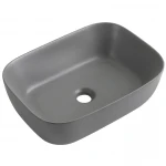 Раковина накладная Mixxus Premium DIVERSE-0116 GRAY 455x330x135mm (MP6651)
