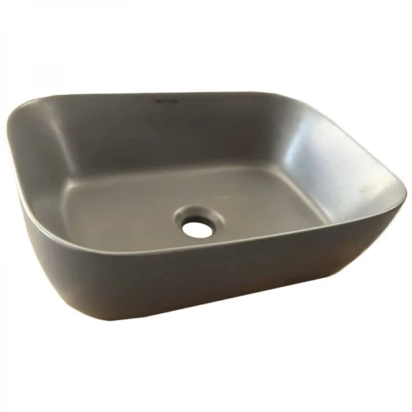 Раковина накладная Mixxus Premium DIVERSE-0116 GRAY 455x330x135mm (MP6651)