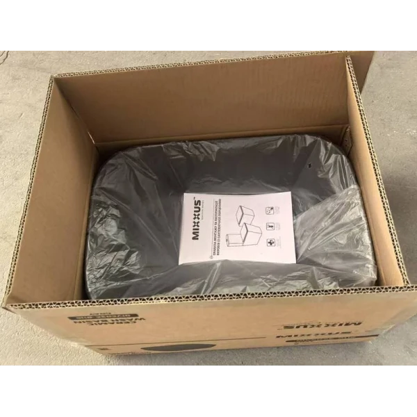 Раковина накладная Mixxus Premium DIVERSE-0116 GRAY 455x330x135mm (MP6651)