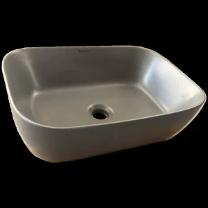 Раковина накладная Mixxus Premium DIVERSE-0116 GRAY 455x330x135mm (MP6651)