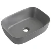 Раковина накладная Mixxus Premium DIVERSE-0116 GRAY 455x330x135mm (MP6651)