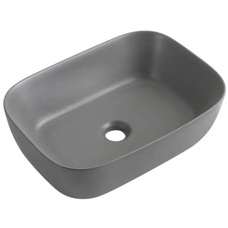 Раковина накладная Mixxus Premium DIVERSE-0116 GRAY 455x330x135mm (MP6651)