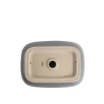 Раковина накладная Mixxus Premium DIVERSE-0116 GRAY 455x330x135mm (MP6651)