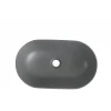Раковина накладная Mixxus Premium ELLIPSE-0109 GRAY 500x300x140mm (MP6653)