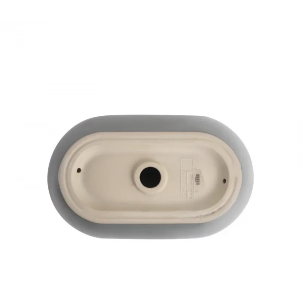 Раковина накладная Mixxus Premium ELLIPSE-0109 GRAY 500x300x140mm (MP6653)