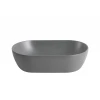 Раковина накладная Mixxus Premium ELLIPSE-0109 GRAY 500x300x140mm (MP6653)