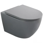 Унітаз підвісний Mixxus Premium ELLIPSE-0308-T3 GRAY 490x360x360mm система змиву TORNADO 3.0 (MP6654)