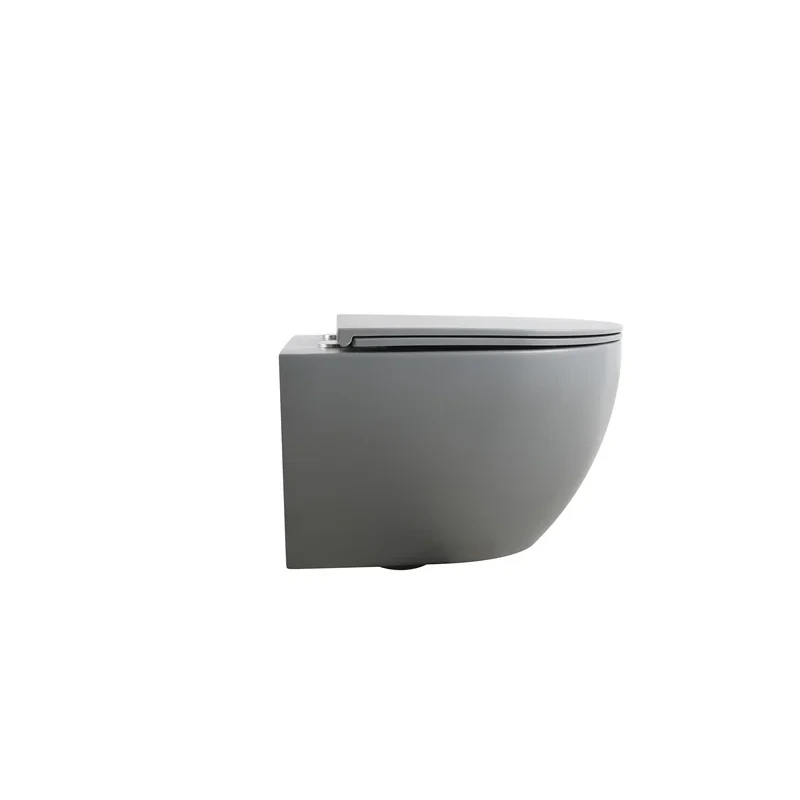 Унітаз підвісний Mixxus Premium ELLIPSE-0308-T3 GRAY 490x360x360mm система змиву TORNADO 3.0 (MP6654)