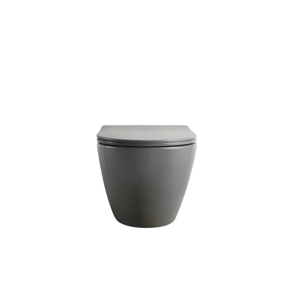 Унитаз подвесной Mixxus Premium ELLIPSE-0309-T1 GRAY 530x360x350mm система смыва TORNADO 1.0 (MP6655)
