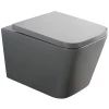 Унітаз підвісний Mixxus Premium QUADRO-0305-R GRAY 510x350x345mm система змиву RIMLESS (MP6656)