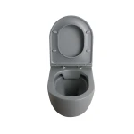 Унитаз подвесной Mixxus Premium TOPPER-0303-R GRAY 495x370x350mm система смыва RIMLESS (MP6657)