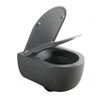 Унитаз подвесной Mixxus Premium TOPPER-0303-R GRAY 495x370x350mm система смыва RIMLESS (MP6657)