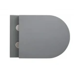 Унітаз підвісний Mixxus Premium TOPPER-0303-R GRAY 495x370x350mm система змиву RIMLESS (MP6657)