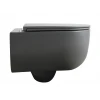 Унітаз підвісний Mixxus Premium TOPPER-0303-R GRAY 495x370x350mm система змиву RIMLESS (MP6657)