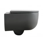 Унітаз підвісний Mixxus Premium TOPPER-0303-R GRAY 495x370x350mm система змиву RIMLESS (MP6657)