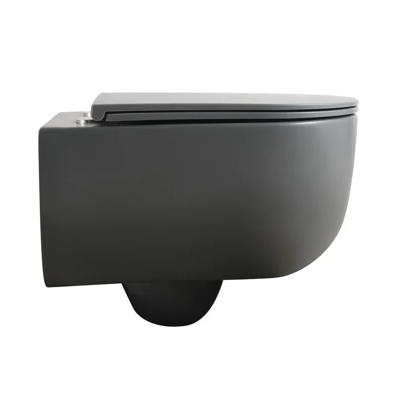 Унітаз підвісний Mixxus Premium TOPPER-0303-R GRAY 495x370x350mm система змиву RIMLESS (MP6657)