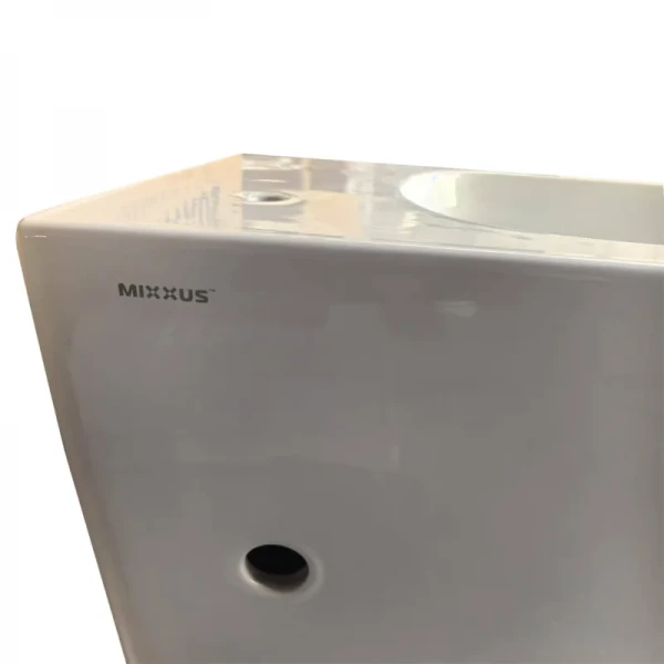 Унитаз-биде подвесной Mixxus Premium QUADRO-1301-R 510x350x345mm система смыва RIMLESS (MP6658)