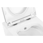 Унитаз-биде подвесной Mixxus Premium QUADRO-1301-R 510x350x345mm система смыва RIMLESS (MP6658)