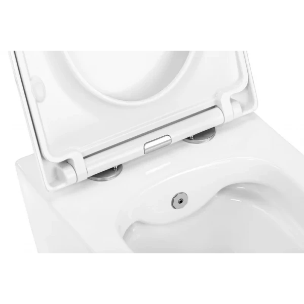 Унитаз-биде подвесной Mixxus Premium QUADRO-1301-R 510x350x345mm система смыва RIMLESS (MP6658)