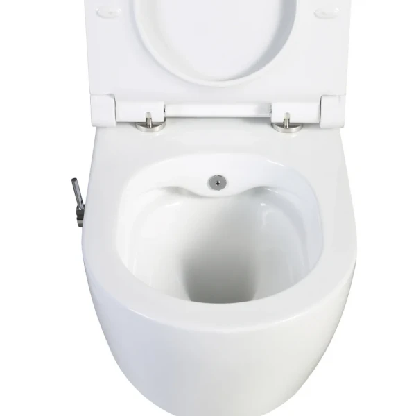 Унитаз-биде подвесной Mixxus Premium ELLIPSE-1301-R 500x365x350mm система смыва RIMLESS (MP6659)