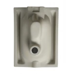 Чаша Генуя Mixxus Premium WAVE-2201 560x430x230mm с отводом (MP6660)