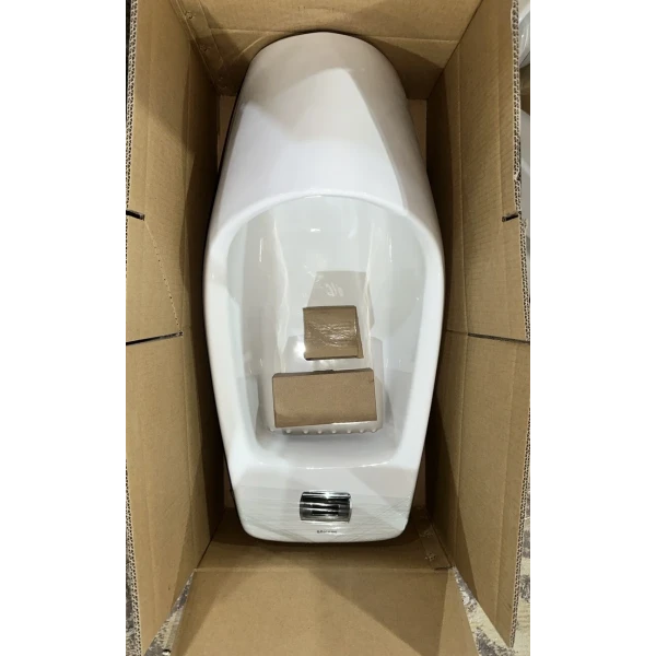 Писсуар подвесной Mixxus Premium BEVEL-1001 390x395x795mm с ИК-датчиком автоматического смыва (MP6661)